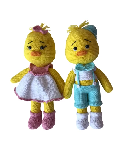 Tonton Civcivler Amigurumi Organik Oyuncak ürün görseli 1
