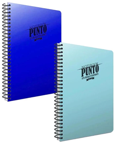 Gıpta Punto A5 60 Yaprak Kareli ve Çizgili Defter Seti ürün görseli 1