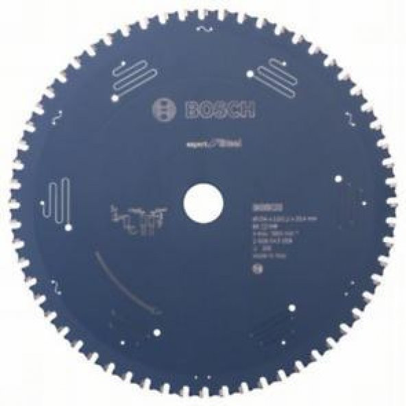 BOSCH EXST Daire Testere Bıçağı 254*25,40 mm 60 D G 2.608.643.059 ürün görseli 1