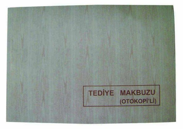 DİLMAN TEDİYE MAKBUZU 2 NÜSHA OTOKOPİLİ ürün görseli 1
