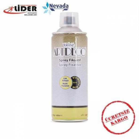 ARTDECO BÜST PARLAK SPREY VERNİK 400 ML ÜCRETSİZ KARGO ürün görseli 1
