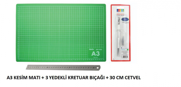 MAPED PROFESYONEL KESİM MATI KESİM ALTLIĞI SET A3 45X30 CM ürün görseli 1