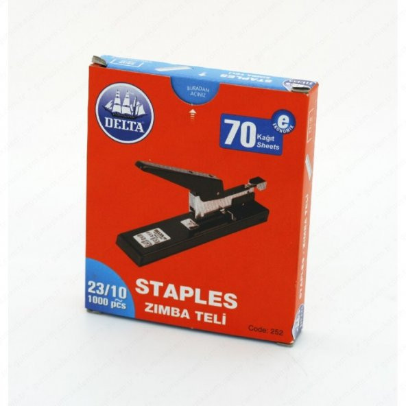 DELTA 23/10 Zımba Teli Beyaz - 1000lik -1 KUTU ürün görseli 1