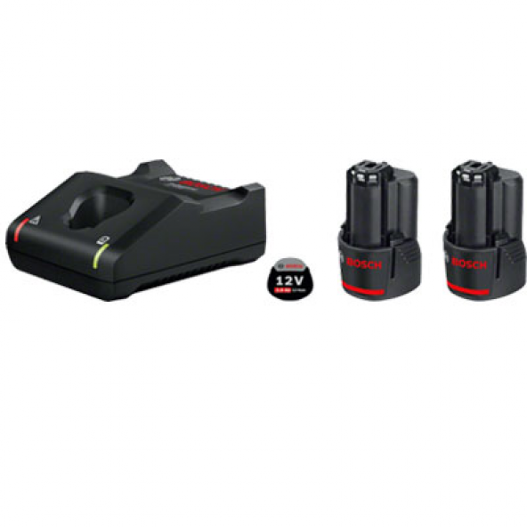 Bosch Professional Akü Seti GAL 12V-40 +2 x GBA 2,0Ah 1.600.A01.9R8 ürün görseli 1
