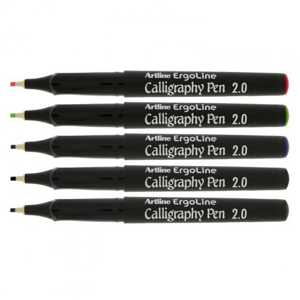 ARTLINE KALİGRAFİ KALEMİ 2.0MM KESİK UÇLU ERGOLINE 242 (TEK ADETTİR) ürün görseli 1