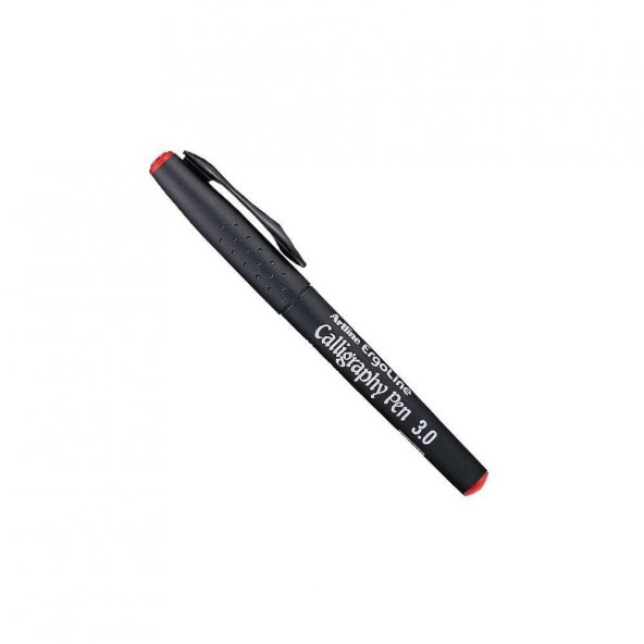 ARTLINE KALİGRAFİ KALEMİ KIRMIZI 3.0MM KESİK UÇLU ERGOLINE 243 ürün görseli 1
