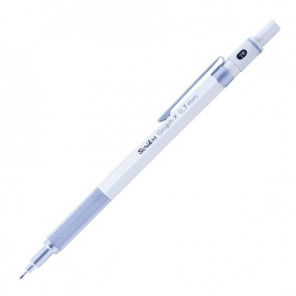 Scrikss Graph x Versatil Kalem Metal 0.7 MM Beyaz ürün görseli 1