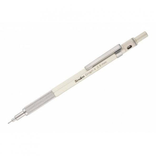 Scrikss Graph X Versatil Kalem Metal 0.5 MM Beyaz ürün görseli 1