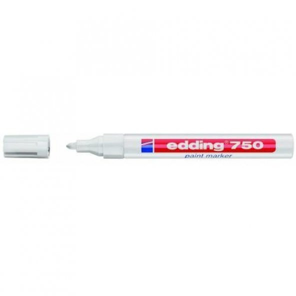 Edding 750 Paint Marker BEYAZ Boya Kalemi Yuvarlak Uç ürün görseli 1