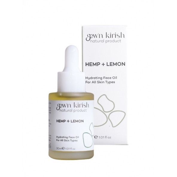 Gewn Kirish Hemp + Lemon Cilt Bakım Yağı 30 Ml ürün görseli 1