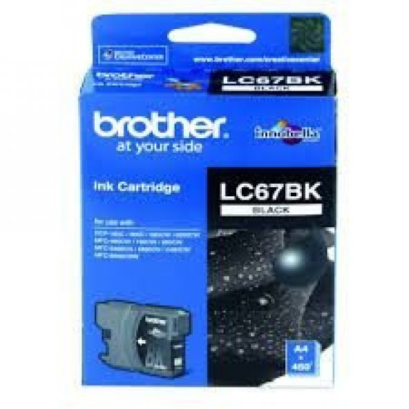 Brother LC-67Bk Siyah Orijinal Kartuş ürün görseli 1