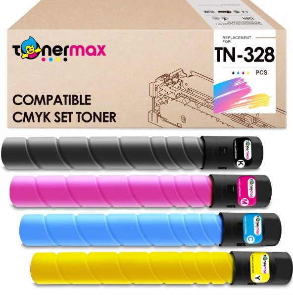Develop TN-328 Muadil Toner Set / İneo + 250İ, 300İ, 360İ ürün görseli 1