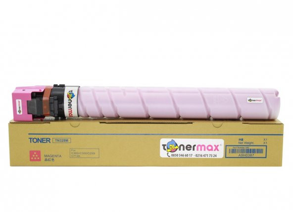 Develop TN-328 Muadil Toner Kırmızı / Ineo +250i / +300i  / +360i ürün görseli 1