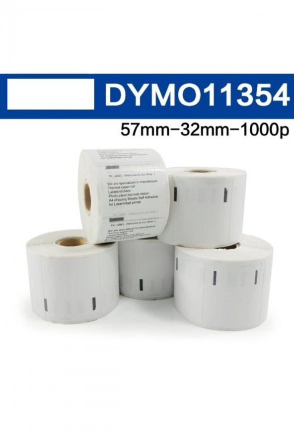 Dymo Lw Labelwriter 11354 1000 Etiket 57mmx32mm ürün görseli 1