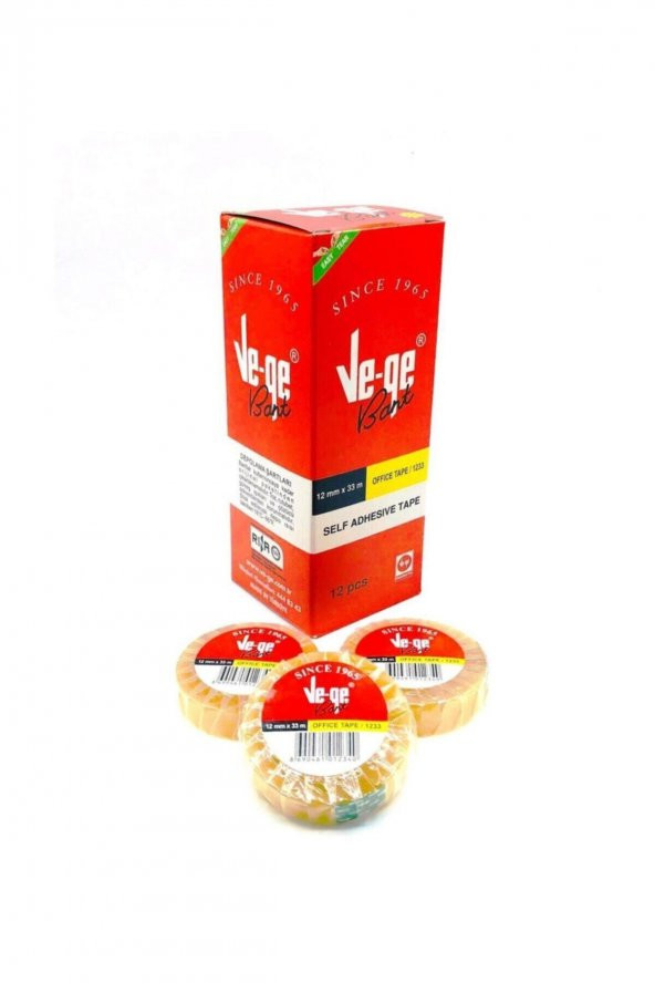 Ve-ge Selefon Bant 12*33 12 Adet ürün görseli 1