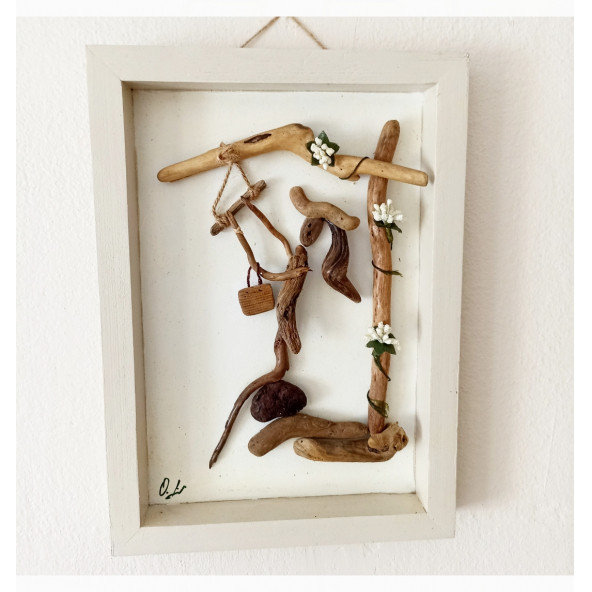 Driftwood Ahşap Tablo/ Ev Dekor Tablo ürün görseli 1
