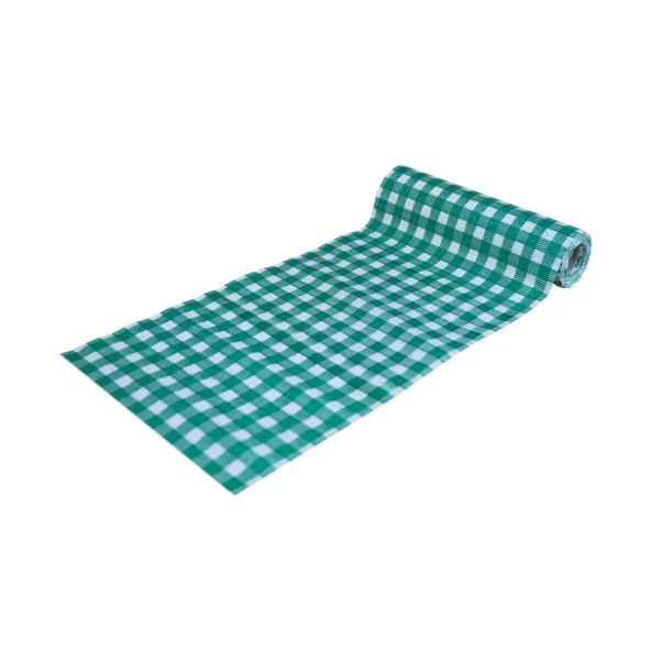 Pratikser Tek Kullanımlık Masa Örtüsü Yeşil - 100x120cm - 10Ad/Rulo ürün görseli 1