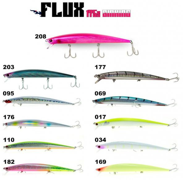 Fujin Flux 175S 175mm 29gr #017 Glow Belly ürün görseli 1
