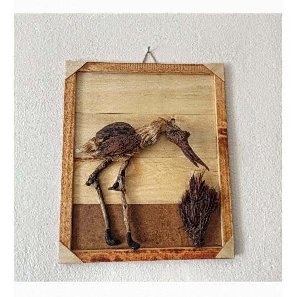 Driftwood Ahşap Tablo/ Ev Dekorasyon Tablosu ürün görseli 1