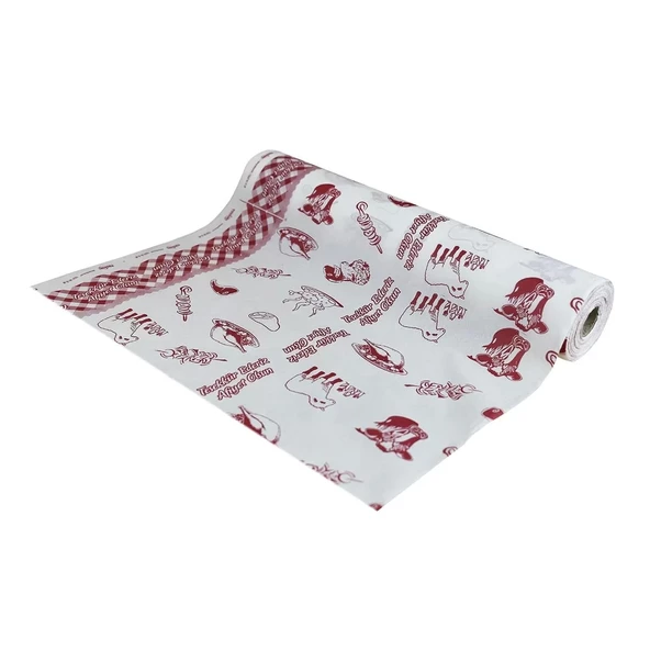 Pratikser Tek Kullanımlık Kasap Ambalaj Baskılı - 50x70cm - Rulo ürün görseli 1