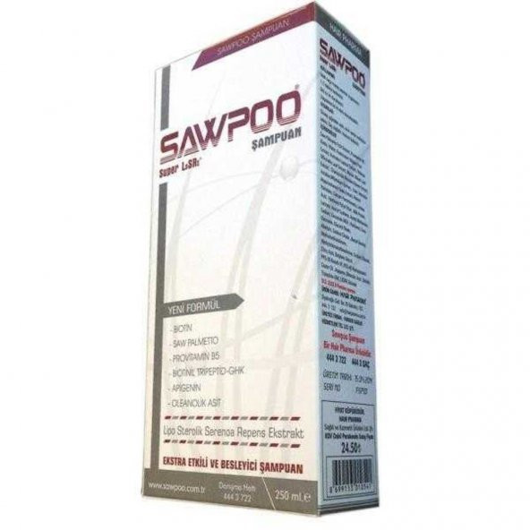 Sawpoo Şampuan 300 ml ürün görseli 1
