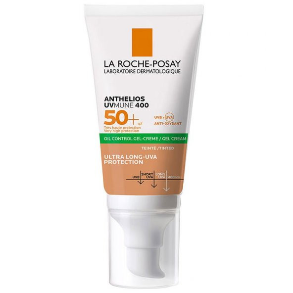 La Roche Posay Anthelios Oil Control Gel Cream Tinted SPF50 50 ml Renkli ürün görseli 1