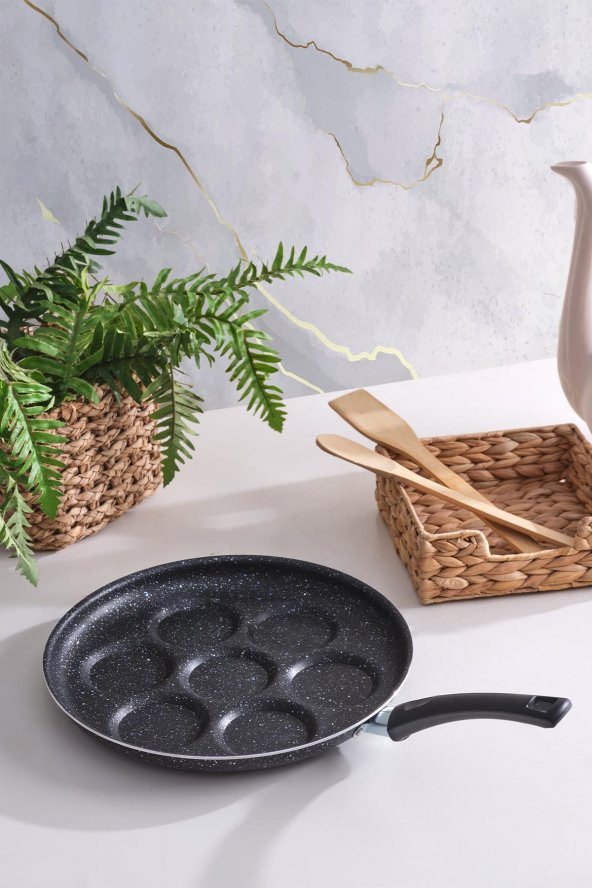 Pankek Tavası 28 Cm Tava Granit Tava Yanmaz Yapışmaz Tava ürün görseli 1