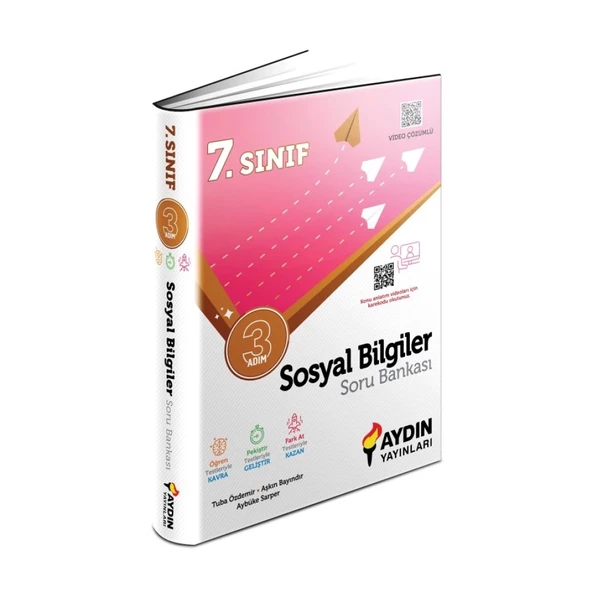 7. Sınıf Sosyal Bilgiler Üç Adım Soru Bankası ürün görseli 1