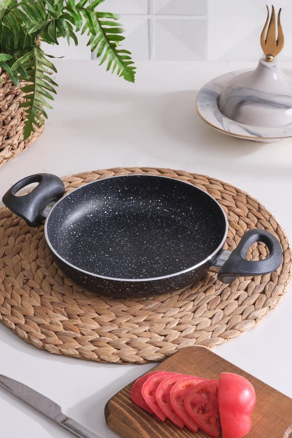 Comfort | Sahan Tava 18 Cm Çift Kulplu Granit Sahan Tavası ürün görseli 1