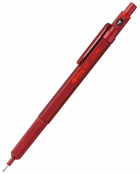 Rotring 600 Kırmızı 0.7 mm Versatil Kalem 2114265 ürün görseli 1