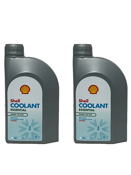 Shell Coolant Essential 4 Mevsimlik Mavi Antifriz 1 Litre 2 Adet ürün görseli 1