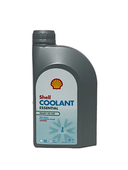 Shell Coolant Essential 4 Mevsimlik Mavi Antifriz 1 Litre ürün görseli 1