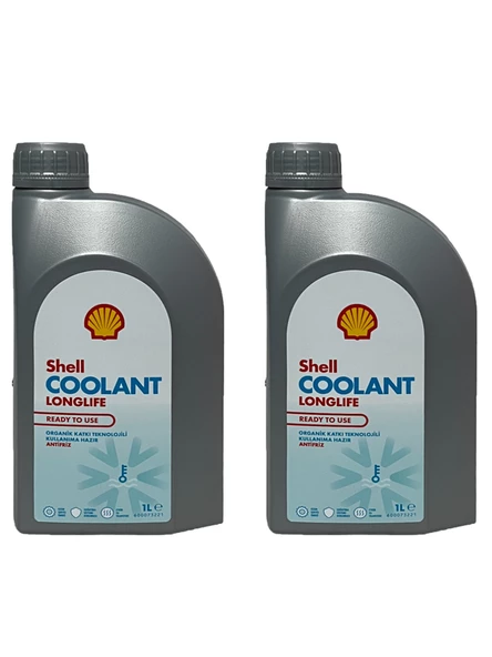 Shell Coolant Longlife 4 Mevsimlik Kırmızı Antifriz 1 Litre 2 Adet ürün görseli 1