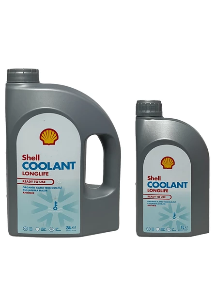 Shell Coolant Longlife 4 Mevsimlik Kırmızı Antifriz 3+1 Litre ürün görseli 1