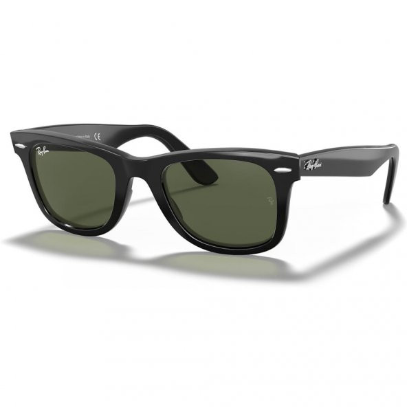 Ray-Ban Wayfarer 90150 Güneş Gözlüğü Black G-15 Green 50 Ekartman ürün görseli 1