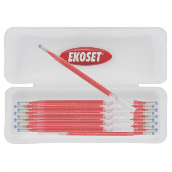 Ekoset Isı ve Ütü ile Uçan Kalem içi Kırmızı 20 Adet ürün görseli 1