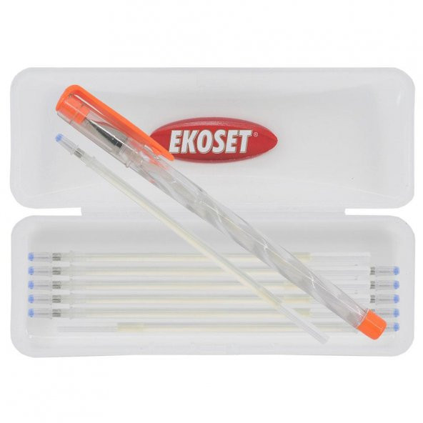 Ekoset Ultraviyole Görünmez UV Kalem ve 10 Adet Kalem içi İnce Tip ürün görseli 1