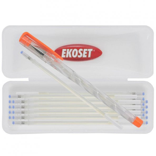 Ekoset Ultraviyole Görünmez UV Kalem ve 20 Adet Kalem içi İnce Tip ürün görseli 1