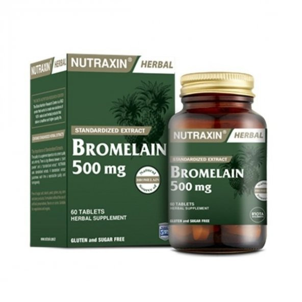 Nutraxin Bromelain 60 Kapsül ürün görseli 1