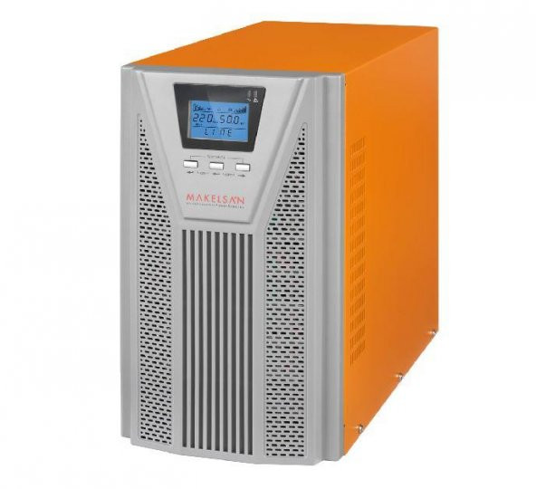 Makelsan Powerpack SE 1KVA 5-10 Dk Online Güç Kaynağı UPS 2x 9Ah ürün görseli 1