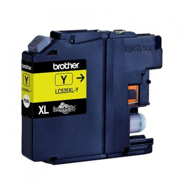 Brother LC535XLY Sarı Orjinal Kartuş DCP-J100 DCP-J105 MFC-J200 ürün görseli 1