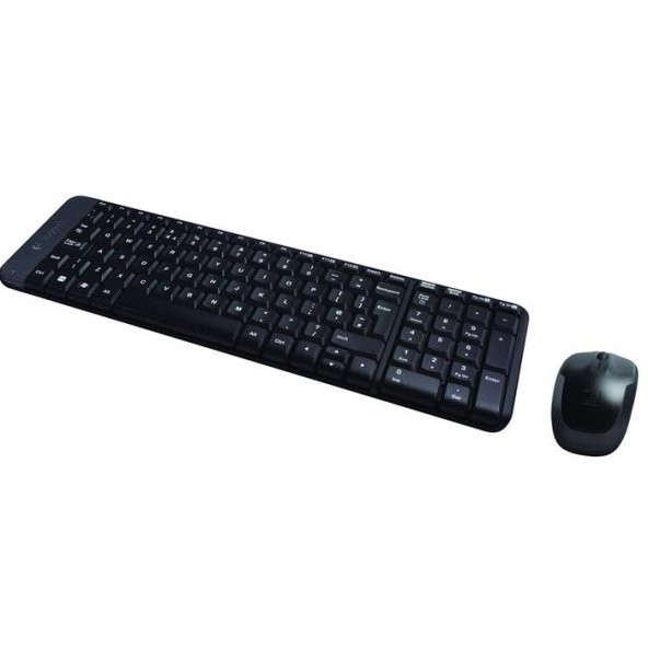 Logitech MK220 Kablosuz Klavye Mouse Set 920-003163 - Resim 2