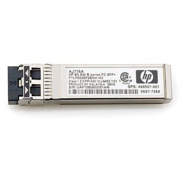 Hp AJ716BR 8 Gb SW B-SERIES SFP+ 2 RFRBD ürün görseli 1