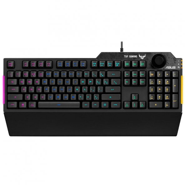 Asus RA04 TUF Gaming K1 Mekanik Hisli Türkçe RGB Gaming Klavye ürün görseli 1