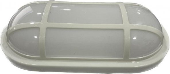 NisaLuce 22W Nemliyer Kafesli Led Aplik Beyaz Kasa 6500K IP65 ürün görseli 1