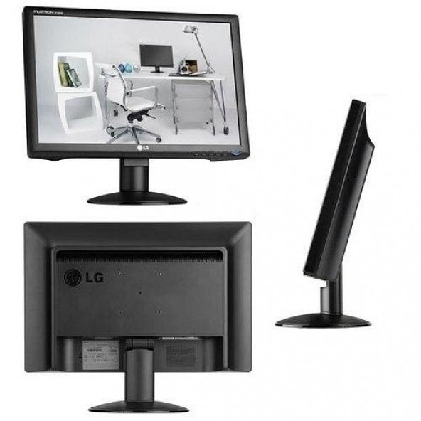 LG 19"İNÇ  Widescreen LCD Monitör 1366-768-5MS VGA ürün görseli 1