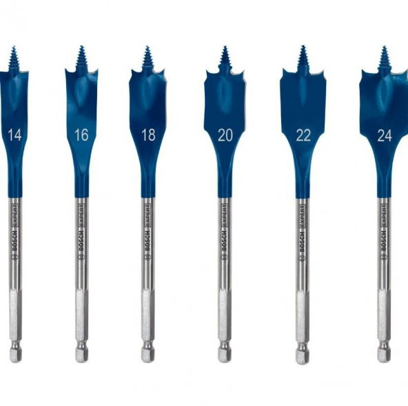 Bosch EXP SCS Yaprak Ahşap Matkap Ucu HEX 6lı ürün görseli 1