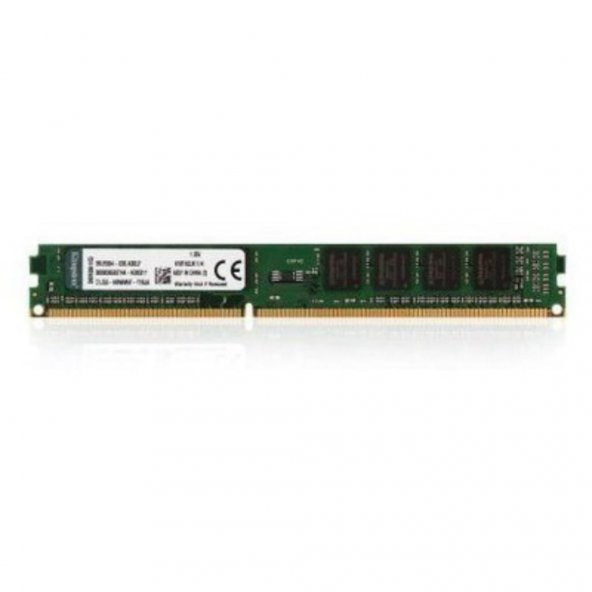 Kingston 4GB 1600MHz DDR3 CL11 1.35V Ram (KVR16LN11/4WP) ürün görseli 1