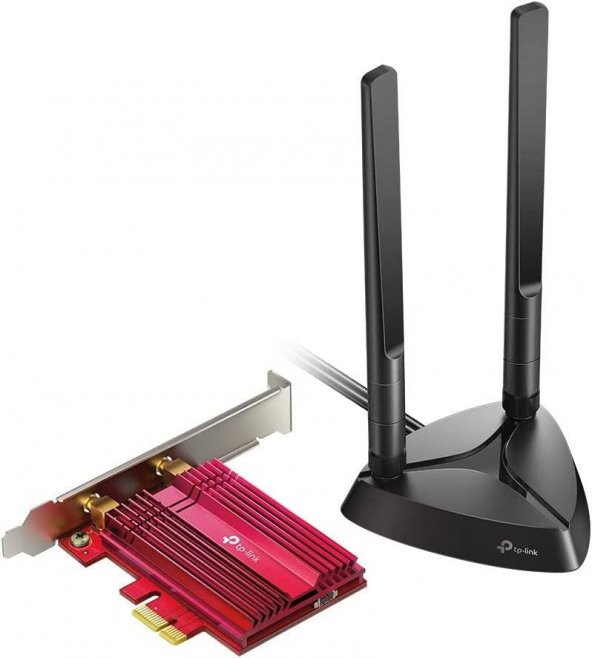 TP-Link Archer TX3000E, AX3000 Mbps Wi-Fi 6 & Bluetooth 5.0 PCIe Adaptör ürün görseli 1
