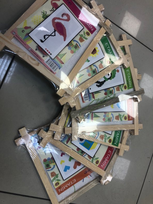 Etamin Kiti Etamin Yapma Seti 5 Adet birden Yüksek Kalite ürün görseli 1